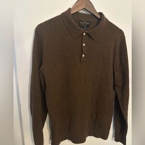 J. Crew cashmere collared sweater